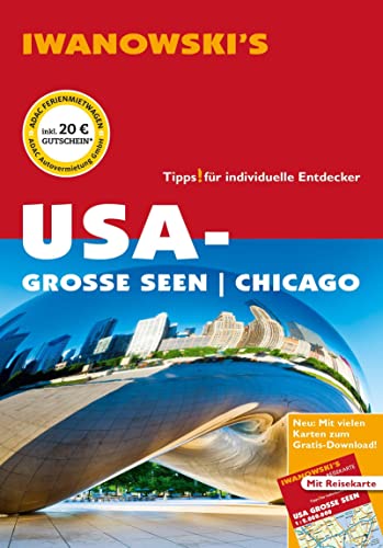 Stock image for USA-Groe Seen / Chicago - Reisefhrer von Iwanowski: Individualreisefhrer mit Extra-Reisekarte und Karten-Download for sale by Revaluation Books
