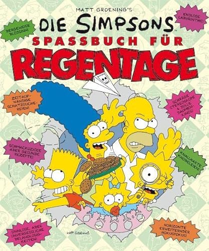 9783862010301: Simpsons Spabuch fr Regentage