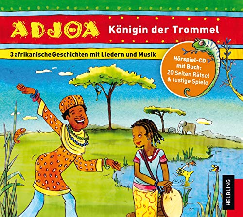 Imagen de archivo de Adjoa - Knigin Der Trommel, Audio-Cd: 3 Afrikanische Geschichten Mit Liedern Und Musik. 43 Min. a la venta por Revaluation Books