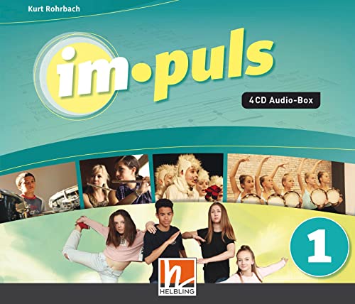 Imagen de archivo de im.puls 1 - Die Audio-Box. Ausgabe D und Schweiz: 4 CDs mit Playbacks, Hrbeispielen und Originalaufnahmen a la venta por medimops