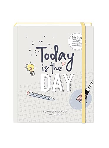 Beispielbild fr Schlerkalender 2021/2022 "Today is the day": Terminplaner Hardcover zum Verkauf von medimops