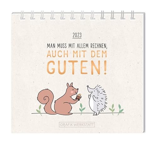 Beispielbild fr Mini-Kalender 2023 "Man muss mit allem rechnen": Mini-Kalender zum Verkauf von medimops