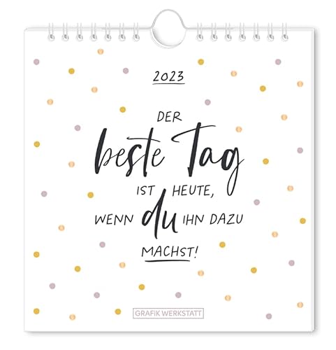 Beispielbild fr Postkartenkalender 2023 "Der beste Tag": Postkartenkalender zum Verkauf von medimops