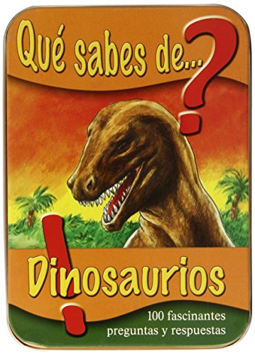 9783862338528: Qu Sabes De Dinosaurios (Caja Metlica)