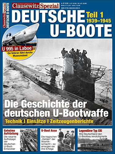 9783862454594: Clausewitz Spezial 10 Deutsche U-Boote