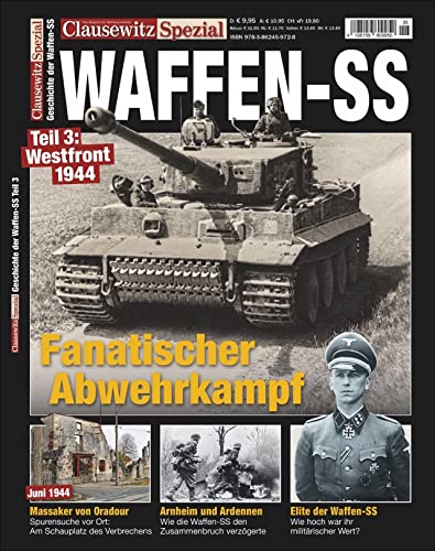 9783862459728: Waffen-SS, Westfront 1944: Clausewitz Spezial 26