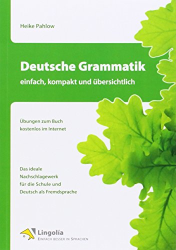 Imagen de archivo de Deutsche Grammatik - einfach, kompakt und ubersichtlich a la venta por Goodbookscafe