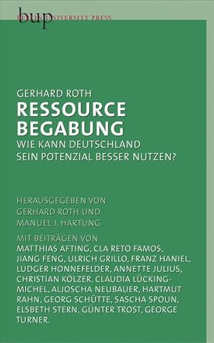 Imagen de archivo de Ressource "Begabung": Wie kann Deutschland sein Potential besser nutzen? a la venta por medimops
