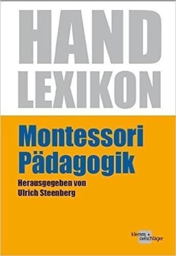 Beispielbild fr Handlexikon Montessori-Pdagogik zum Verkauf von medimops