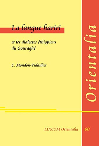 9783862881147: La langue hariri et les dialectes thiopiens du Gouragh