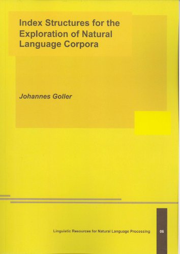 9783862884087: Index Structures for the Exploration of Natural Language Corpora