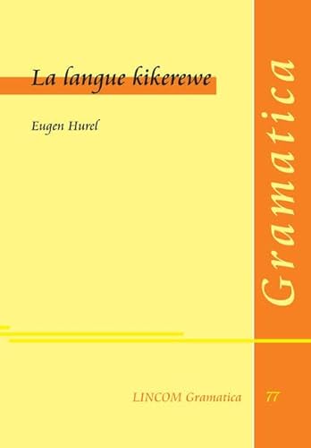 Imagen de archivo de La langue kikerewe a la venta por A Book By Its Cover