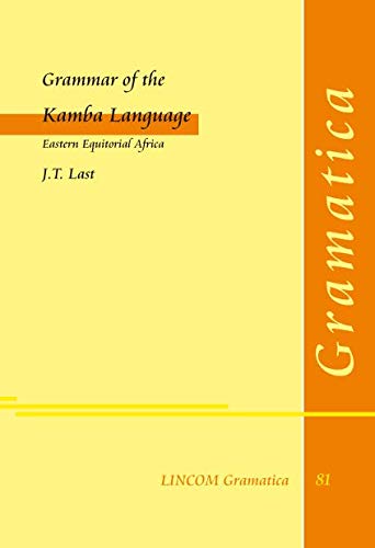 9783862901012: Grammar of the Kamba Language. Eastern Equitorial Africa