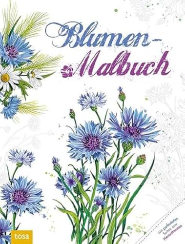 Beispielbild fr Blumen-Malbuch zum Verkauf von medimops