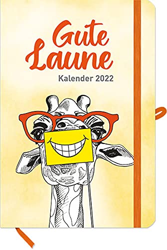 Beispielbild fr Gute Laune - Kalender 2022: Taschenkalender mit Lesebndchen, Gummiband und Stifthalter zum Verkauf von medimops