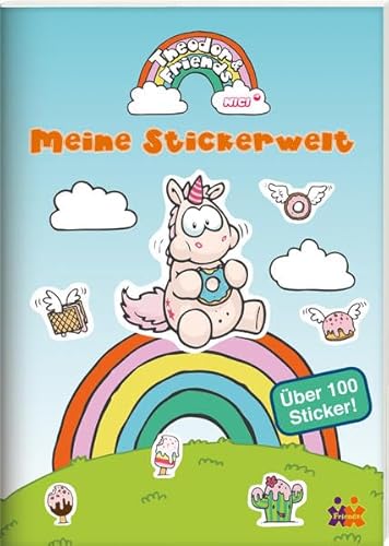 9783863184506: Theodor & Friends Meine Stickerwelt - ber 100 Einhorn Sticker