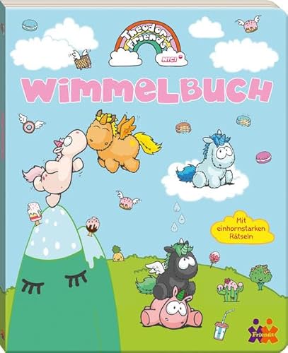 Beispielbild fr Theodor & Friends. Mein Wimmelbuch: mit einhornstarken Rtseln zum Verkauf von medimops