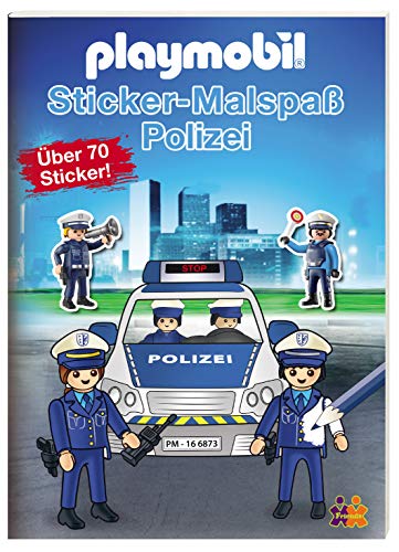 9783863185299: Playmobil. Mein Sticker-Malbuch Polizei
