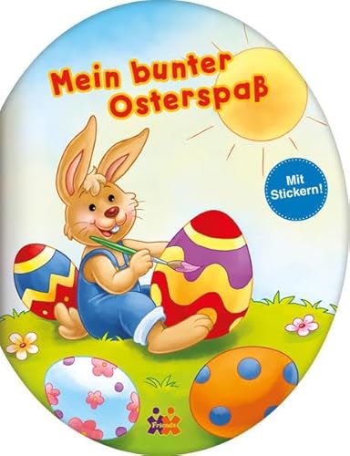 Beispielbild fr Mein bunter Osterspa: Malen und Rtseln. Mit Stickern zum Verkauf von medimops