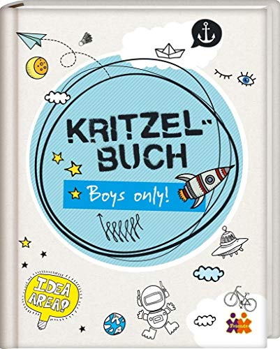 9783863185640: Kritzelbuch fr Jungs. Boys only
