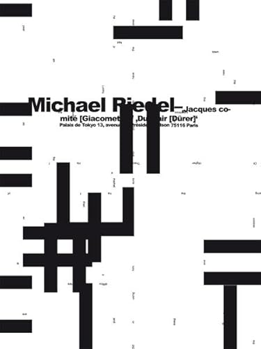 9783863357009: Michael Riedel. Jacques Comit [Giacometti]" / "DualAir [Drer]": Palais de Tokyo, Paris