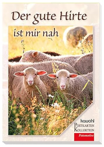 9783863383176: Der gute Hirte ist mir nah: Kawohl-Postkarten-Buch