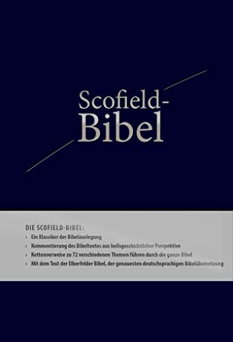 9783863532000: Scofield Bibel mit Elberfelder 2006 - Kunstleder