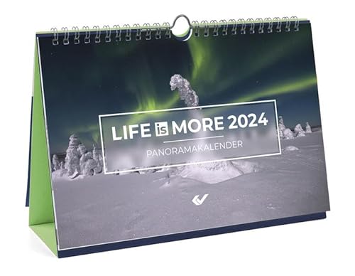 Beispielbild fr LIFE-IS-MORE 2024: Panoramakalender zum Verkauf von medimops