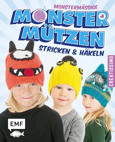 9783863553975: Monstermige Monstermtzen: Stricken und hkeln