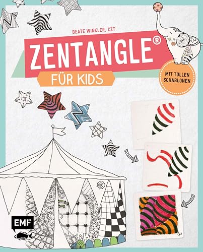 Stock image for Zentangle fr Kids: Mit tollen Schablonen! for sale by medimops
