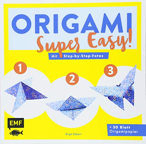 Beispielbild fr Origami - super easy!: Mit Step-by-Step-Fotos + 30 Blatt Origamipapier zum Verkauf von medimops