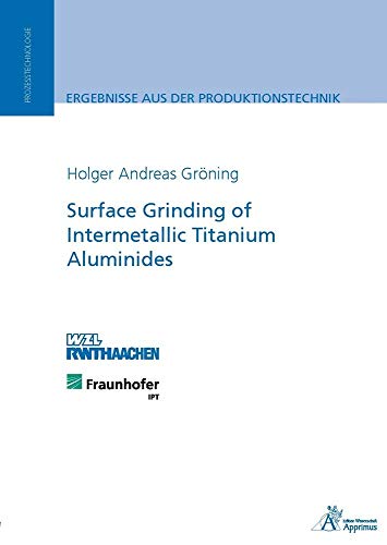 9783863592677: Surface Grinding of Intermetallic Titanium Aluminides