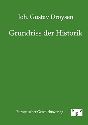 Stock image for Grundriss der Historik for sale by Chiron Media