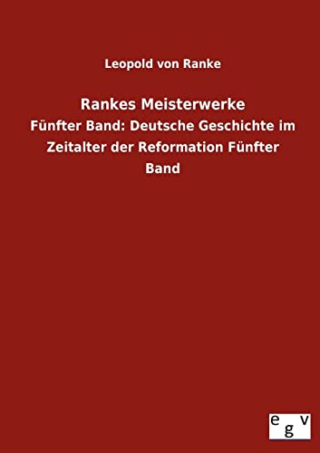 9783863829797: Rankes Meisterwerke (German Edition)