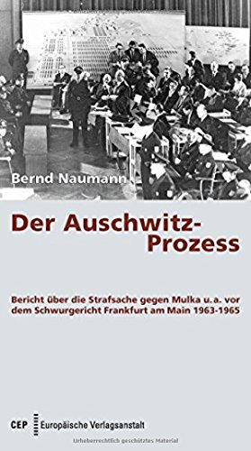 Imagen de archivo de Der Auschwitz-Prozess" a la venta por Blackwell's