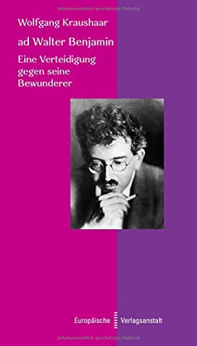 Stock image for ad Walter Benjamin for sale by GreatBookPrices