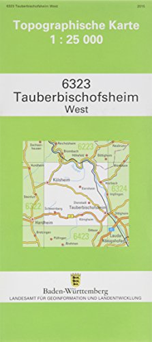 9783863980030: Tauberbischofsheim West 1 : 25 000