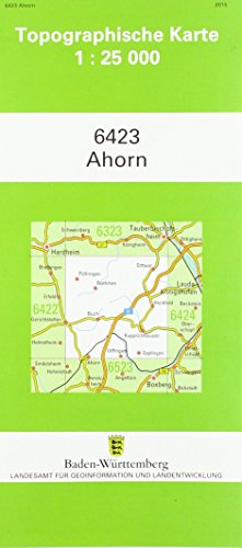 9783863980092: Ahorn 1 : 25 000