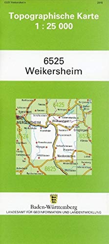 Beispielbild fr Weikersheim 1 : 25 000 zum Verkauf von Reuseabook