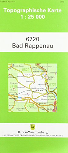 Beispielbild fr Bad Rappenau 1 : 25 000 zum Verkauf von Reuseabook