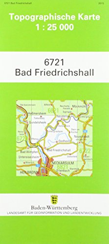 Beispielbild fr Bad Friedrichshall 1 : 25 000 zum Verkauf von Reuseabook