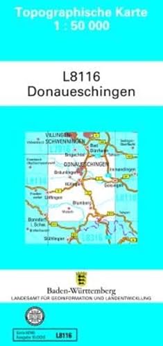 9783863983406: Donaueschingen 1 : 50 000: Zivilmilitrische Ausgabe