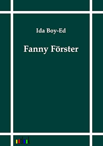 9783864030390: Fanny Frster (German Edition)