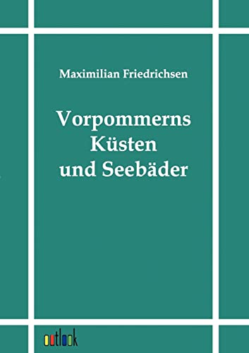 Imagen de archivo de Vorpommerns Kusten und Seebader a la venta por Chiron Media
