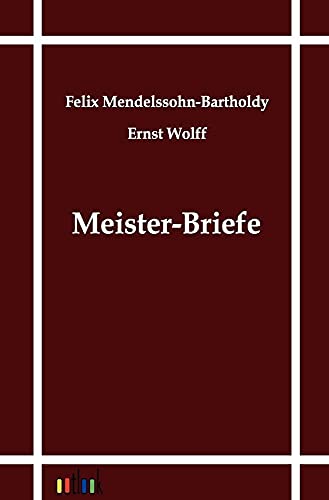 9783864031236: Meister-Briefe