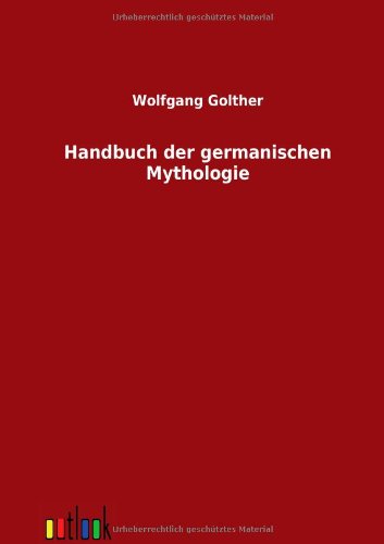 Stock image for Handbuch der germanischen Mythologie for sale by Buchpark