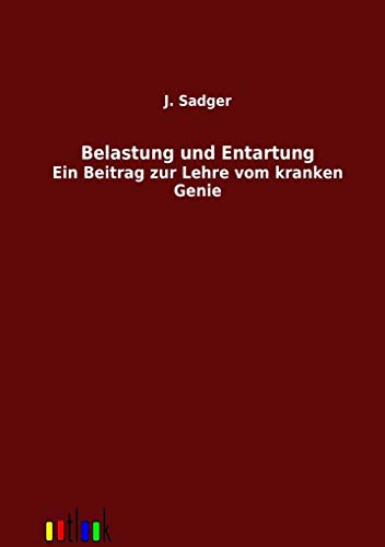 9783864034664: Belastung und Entartung (German Edition)