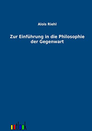 9783864034794: Zur Einfhrung in die Philosophie der Gegenwart