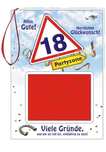 Beispielbild fr Geburtstags-Geld-Bchlein zum 18: Alles Gute! Herzlichen Glckwunsch zum Verkauf von medimops