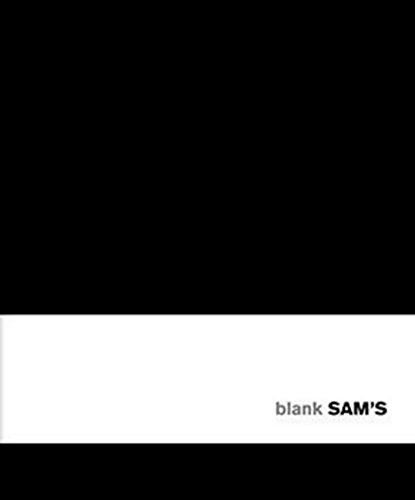 ANOTADOR SAM'S BLANK BLACK 15 X 18 LISO - Sam's